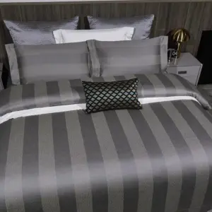 Homeko Striped Jacquard Bedding Set