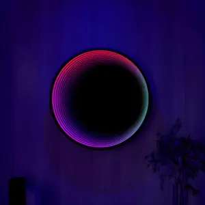 Homeko Circle Infinity Mirror Light - Wall Light