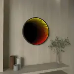 3d-circle-infinity-mirror-light-tischlampe-iron-glass-acryl-rgb-light-xlumina10 3d circle infinity mirror light tischlampe iron glass acryl rgb light xlumina10