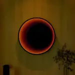 3d-circle-infinity-mirror-light-tischlampe-iron-glass-acryl-rgb-light-xlumina3 3d circle infinity mirror light tischlampe iron glass acryl rgb light xlumina3
