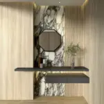3d infinity mirror light wandleuchte led spiegel xlumina7