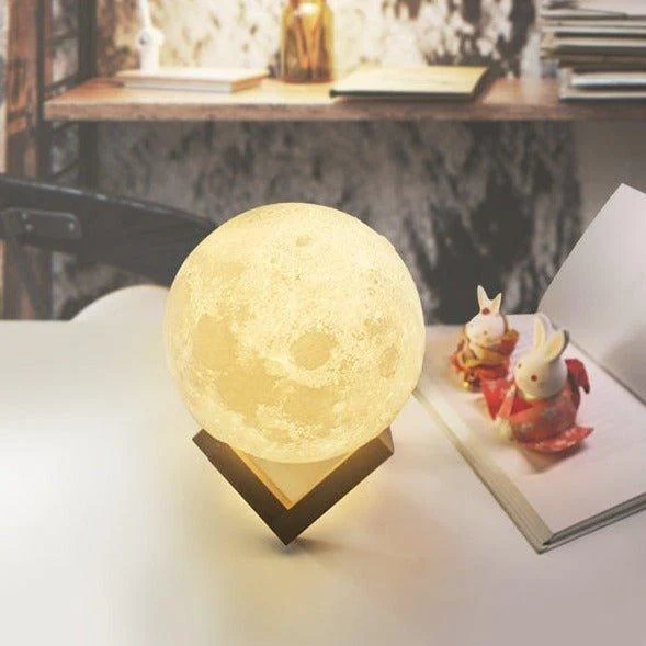 3d Printed Moon Lamp With Dual Color Sensor Patchandbagel 385353