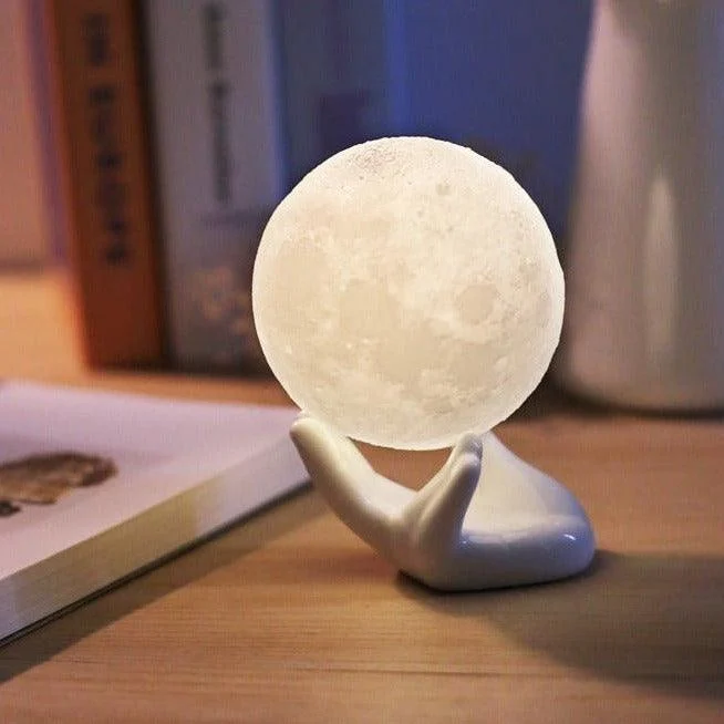 3d Printed Moon Lamp With Dual Color Sensor Patchandbagel 742284