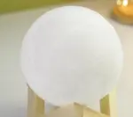 3d printed moon lamp with dual color sensor patchandbagel