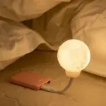 3d printed moon usb night light lamp patchandbagel