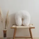 3d sculpture throw pillow and plush cushion patchandbagel