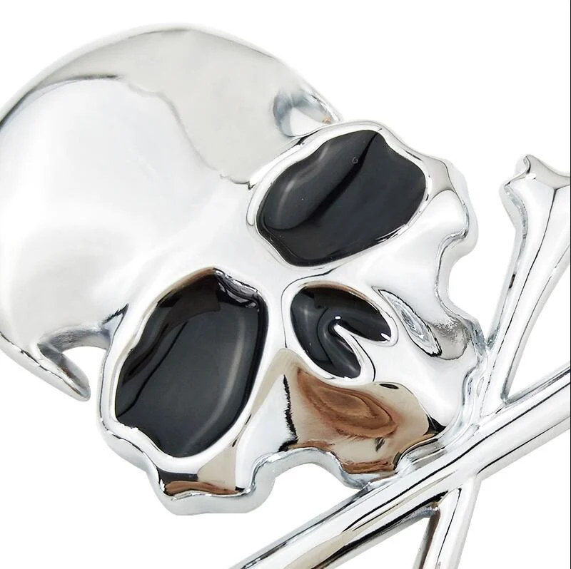 3d Metal skull skeleton bones Halloween Decoration -  - #tag1#