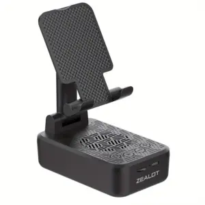 Wireless Speakers With Phone Holder - Portable Subwoofer Speaker for Outdoor Use