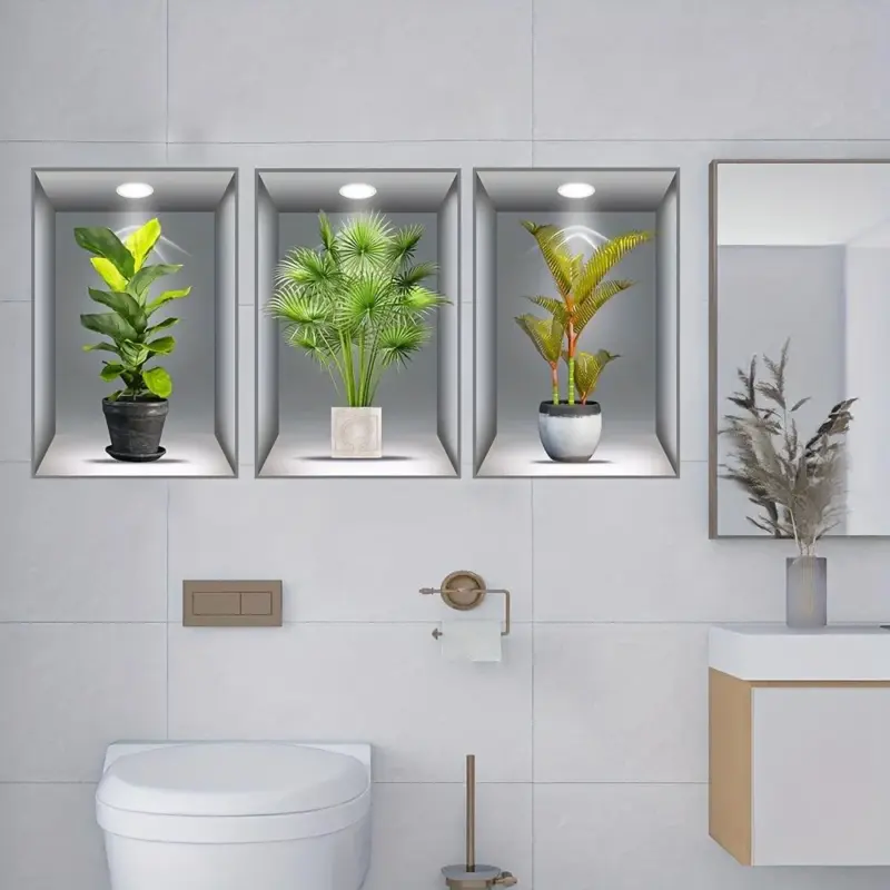 3pcs_3D_Wall_Sticker_Realistic_Green_Plants_Pattern_Self-Adhesive_Wall_Stickers_-_-_tag1_-4122306 3pcs 3D Wall Sticker Realistic Green Plants Pattern Self Adhesive Wall Stickers tag1