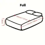 3pcs Interlayer Waterproof Mattress Protector Embossed Design 360 tag1