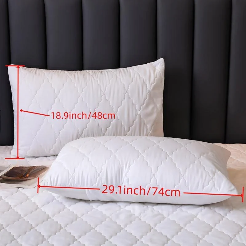 3pcs Interlayer Waterproof Mattress Protector, Embossed Design 360° -  - #tag1#