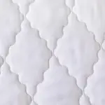3pcs Interlayer Waterproof Mattress Protector Embossed Design 360 tag1