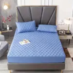 3pcs Interlayer Waterproof Mattress Protector Embossed Design 360 tag1