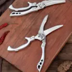 3pcs Set Kitchen Poultry Shears Multi purpose Sharp Stainless Steel Kitchen Scissors tag1
