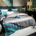 4 6pcs 1000TC Egyptian Cotton Bedding Sets Queen King Size Embroidery Duvet Cover Flat Fitted Sheet 1cb89dc2 7a43 40f7 9588 afb15135a535