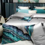 4 6pcs 1000TC Egyptian Cotton Bedding Sets Queen King Size Embroidery Duvet Cover Flat Fitted Sheet c371c30a 9080 4de3 8dbe 3af6e5e3b4e7