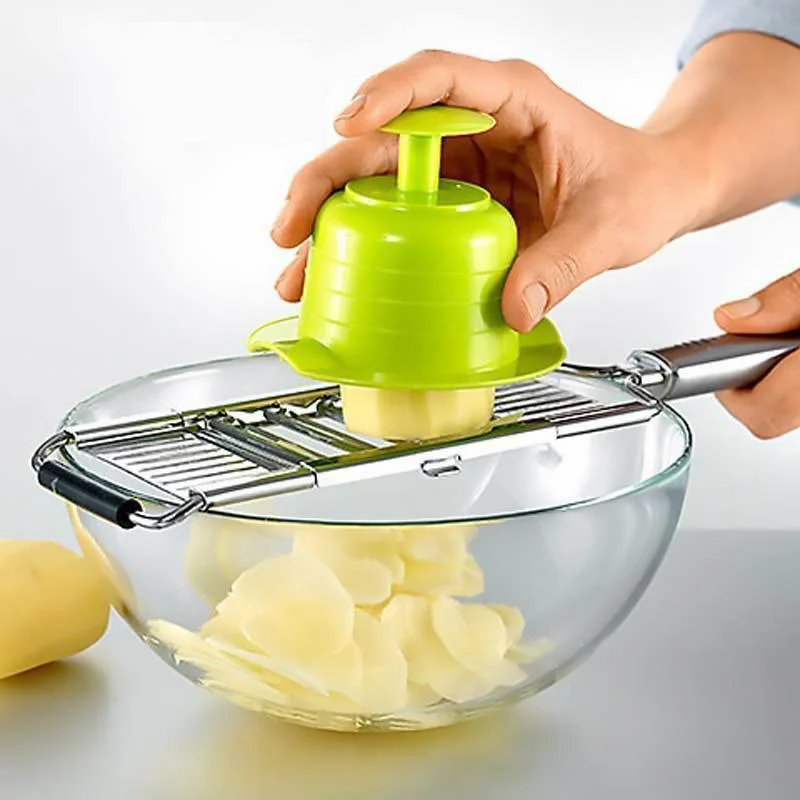 4-in-1 Multi-Purpose Vegetable Slicer Cutter Set -  - #tag1#