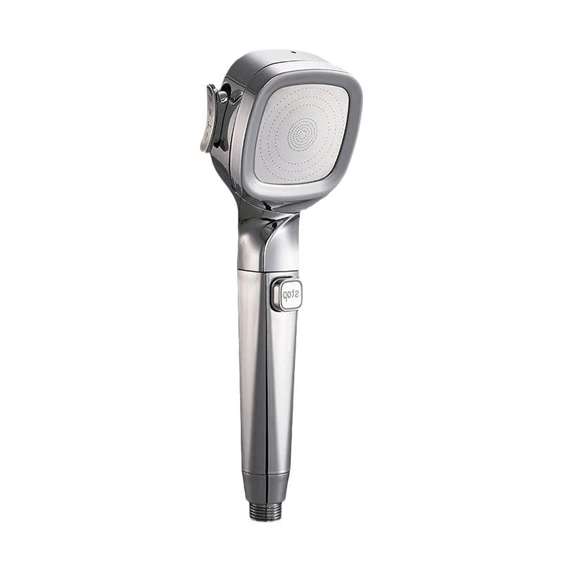 4-mode Handheld Pressurized Shower Head with Pause Switch -  - #tag1#