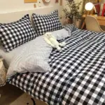 4PCS Duvet Cover 1 Duvet Cover 1 Bedsheet 2 Pillowcase tag1