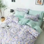 4PCS Duvet Cover 1 Duvet Cover 1 Bedsheet 2 Pillowcase tag1