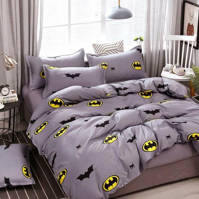 4PCS Duvet Cover ( 1 Duvet Cover + 1 Bedsheet + 2 Pillowcase) -  - #tag1#