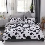 4PCS Duvet Cover 1 Duvet Cover 1 Bedsheet 2 Pillowcase tag1
