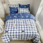 4PCS Duvet Cover 1 Duvet Cover 1 Bedsheet 2 Pillowcase tag1