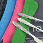 4Pcs Steel Cutlery Set with Case Family Travel and Camping Essential