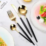 4Pcs Two Tone Cutlery Set