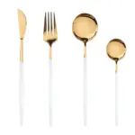 4Pcs Two Tone Cutlery Set