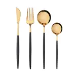 4Pcs Two Tone Cutlery Set