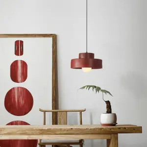Homeko Geometric Cylindrical Pendant Lighting