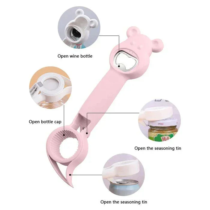 4 In 1 Multifunctional Bear Bottle Opener -  - #tag1#