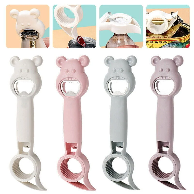 4 In 1 Multifunctional Bear Bottle Opener -  - #tag1#