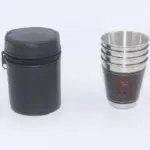 4 Packs Stackable Stainless Steel Cups Set tag1