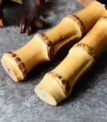 4 Pcs Natural Bamboo Cheese Knives Set tag1