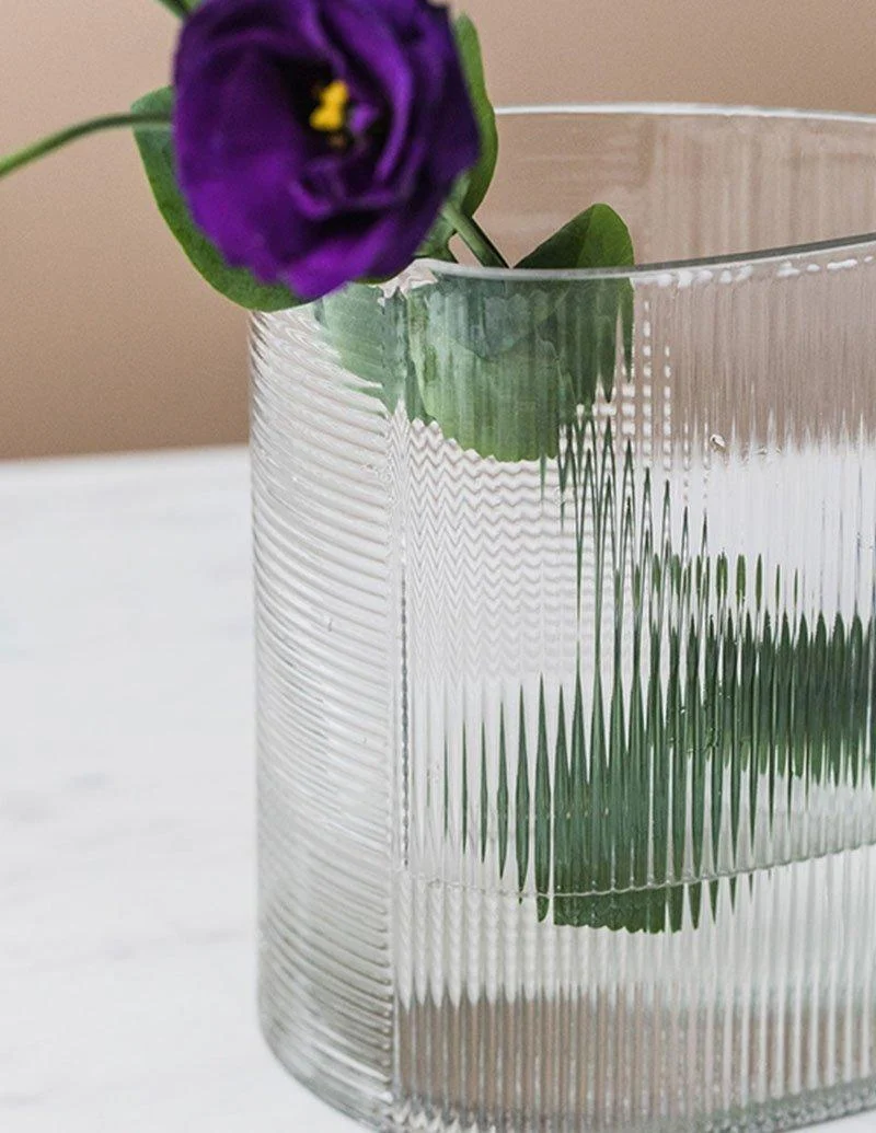4 Piece Modern Nordic Style Cylindrical Glass Vases -  - #tag1#
