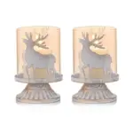 4 Piece Vintage Antique Pillar Candlestick Set tag1