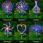 4_Pieces_Outdoor_Solar_Garden_Fireworks_Lights_-_-_tag1_-4122975 4 Pieces Outdoor Solar Garden Fireworks Lights tag1