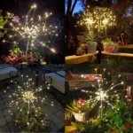 4_Pieces_Outdoor_Solar_Garden_Fireworks_Lights_-_-_tag1_-4123009 4 Pieces Outdoor Solar Garden Fireworks Lights tag1