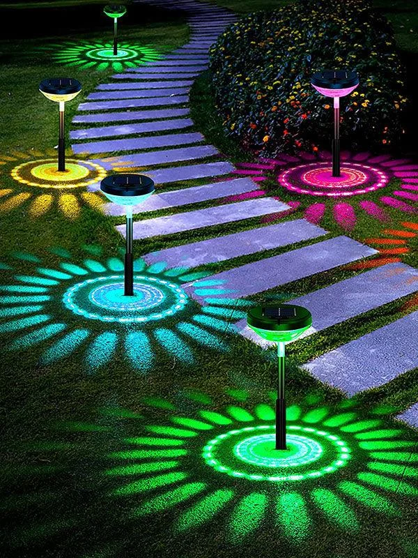 4 Pieces Solar Landscape Path Lighting for Outdoor -  - #tag1#