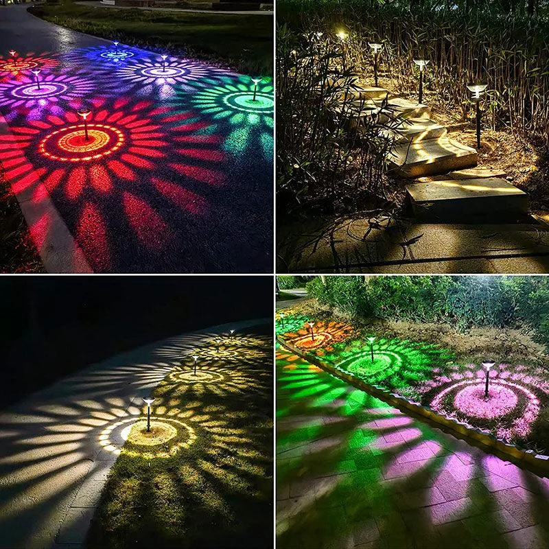 4 Pieces Solar Landscape Path Lighting for Outdoor -  - #tag1#
