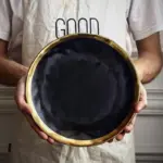 4pcs 8 10inch plate dish set Black coincidence Tableware set plate set Service plate sets Kitchen 4e53ec8f b07b 4f41 a861 8ac77eb126be