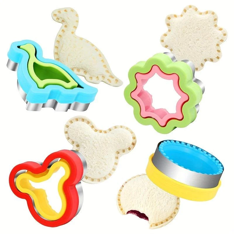 4pcs, DIY Sandwich Cutter And Sealer Set -  - #tag1#