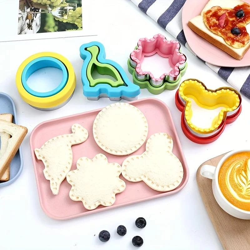 4pcs, DIY Sandwich Cutter And Sealer Set -  - #tag1#