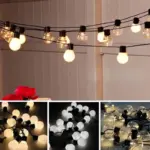 5 7 11M Led Globe Solar Fairy String Lights Christmas Garland Street Wedding Bulb Lamps Outdoor d2859338 2f5e 4d3b bd14 e8fcbcdd21fc