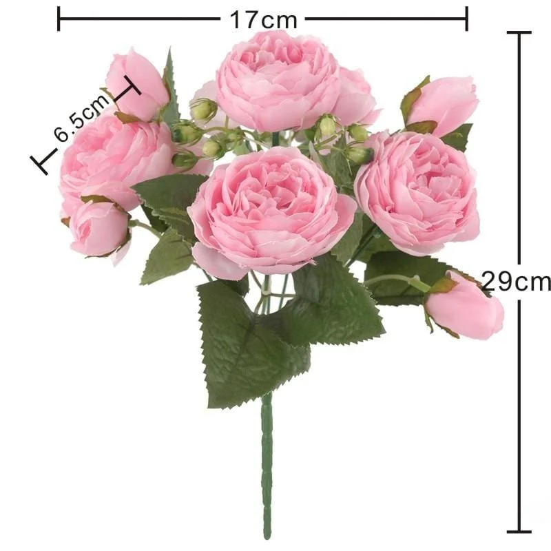 5 Big Heads Bouquet Peonies Artificial Flowers Silk Peonies Bouquet 4 Bud Flowers Wedding Home Decoration 714cb9d7 6ba9 468a 808e 0a3711fa4677