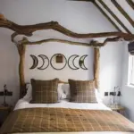 5 Piece Wooden Acrylic Moon Mirror Moon Cycle Variation Decorative Wall Mirror Creative Bohemian Mirror 0a12eb5b 3716 4364 ae08 d0e635f9ad5c