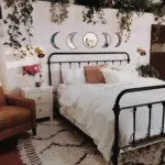5 Piece Wooden Acrylic Moon Mirror Moon Cycle Variation Decorative Wall Mirror Creative Bohemian Mirror 152ac869 b988 4106 abf1 7af4e0be212d