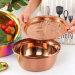 5 in 1 Kitchen Tool Stainless Steel Drain Pot Food Chopper Vegetable Cutter Peeler Hand Held 94a01881 8286 4037 ba08 cbb258b98956